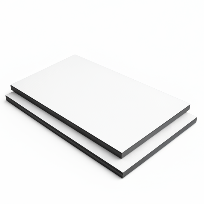 HPL structuur plaat RAL 9010