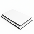 HPL structuur plaat RAL 9010