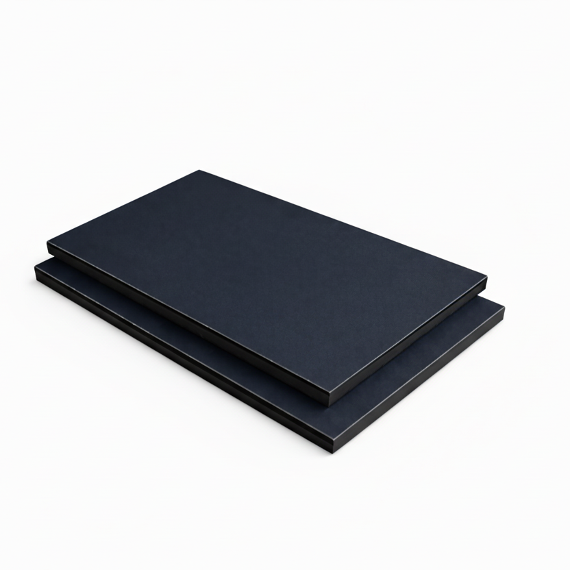 HPL structuur plaat RAL 5004