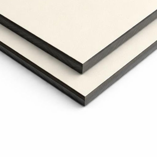 HPL structuur plaat RAL 9001