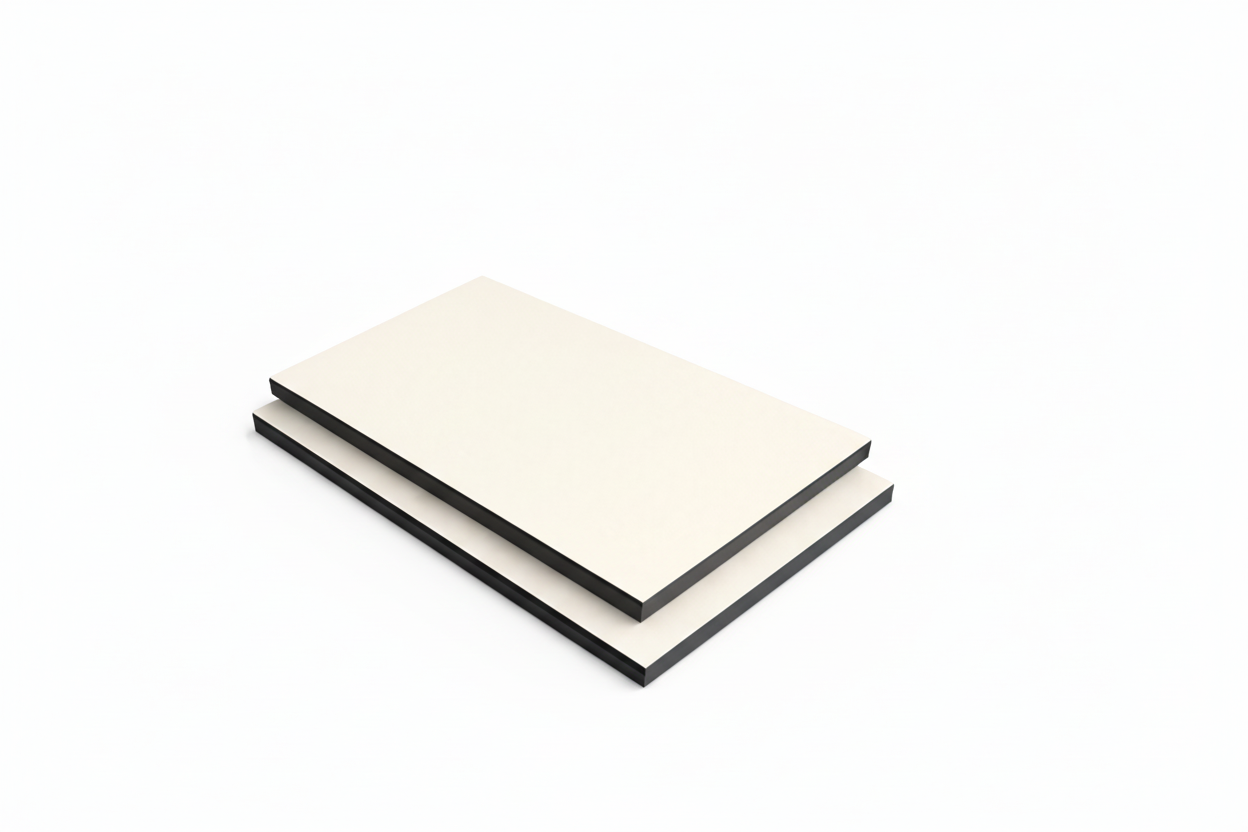 HPL structuur plaat RAL 9001