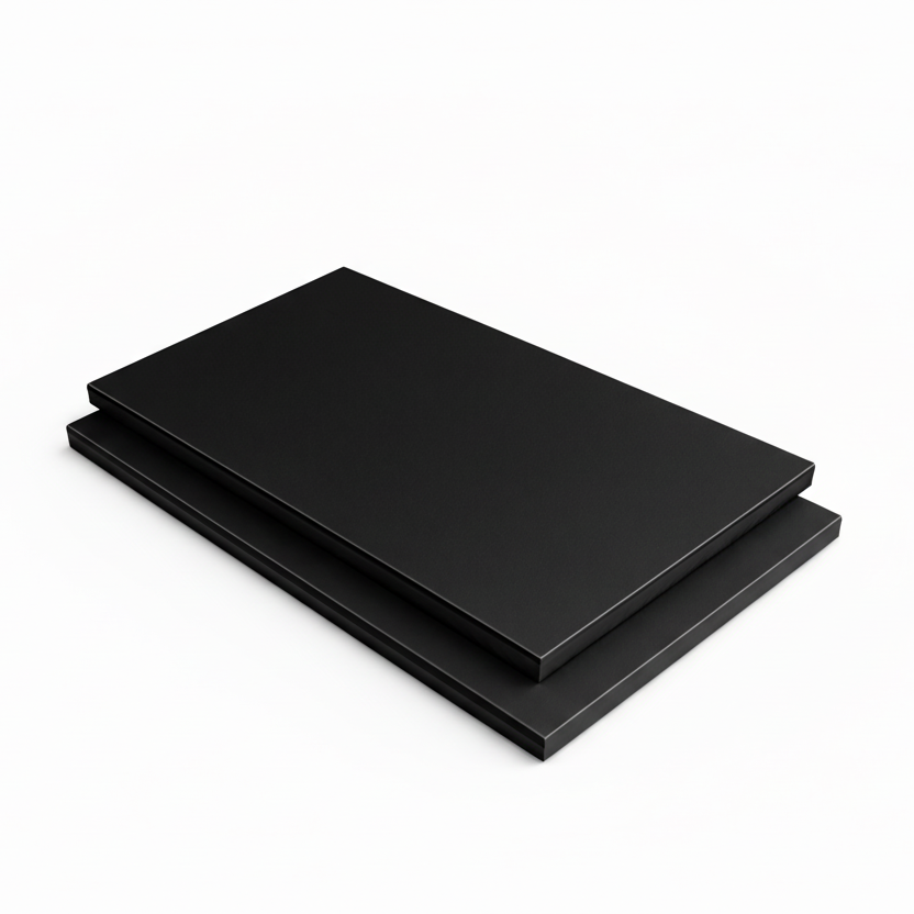 HPL structuur plaat RAL 9005