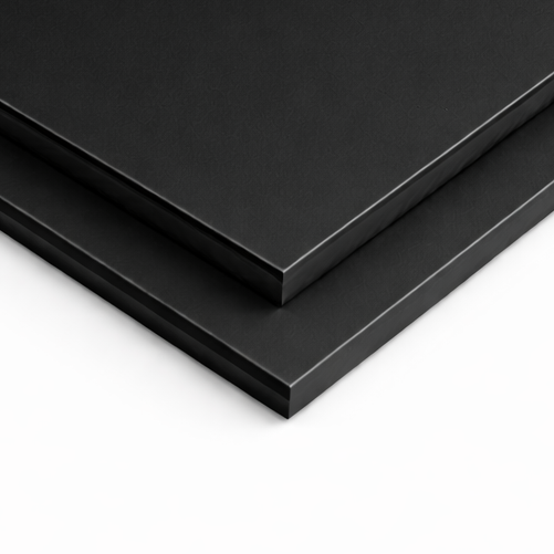 HPL structuur plaat RAL 9005